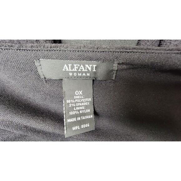 Alfani Women's Ruched Top 0X Plus Size NWT Gothcore Y2K Whimsigoth Romantic - Picture 4 of 4